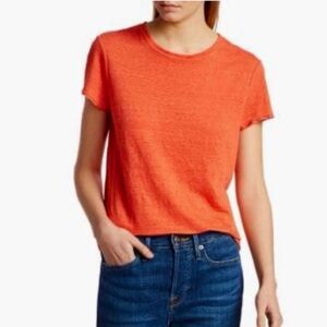 FRAME Denim women’s Linen T-Shirt